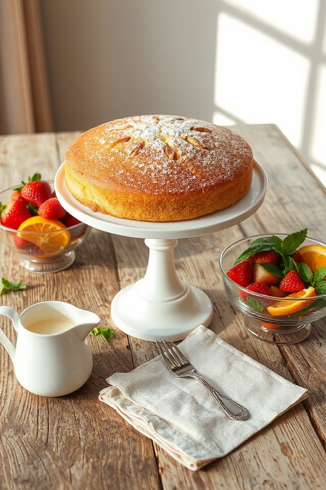 almond cake baking instructions