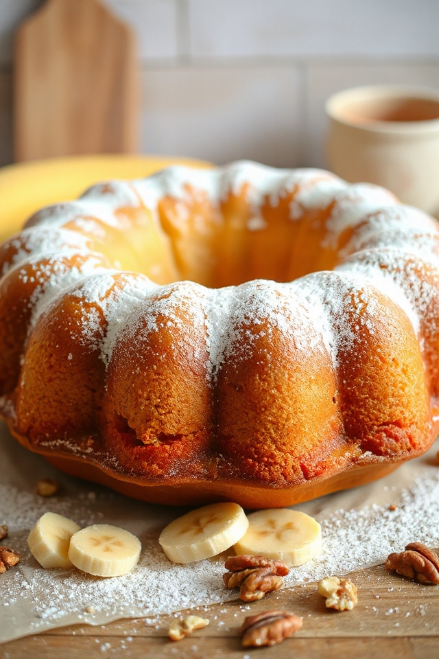 banana bundt cake recipe