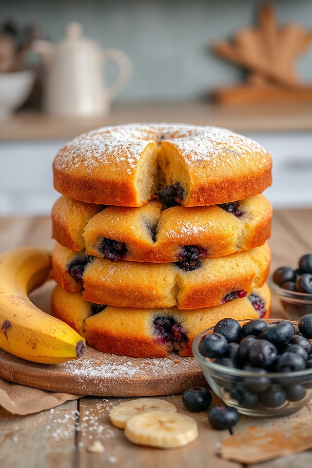 banana cake baking process