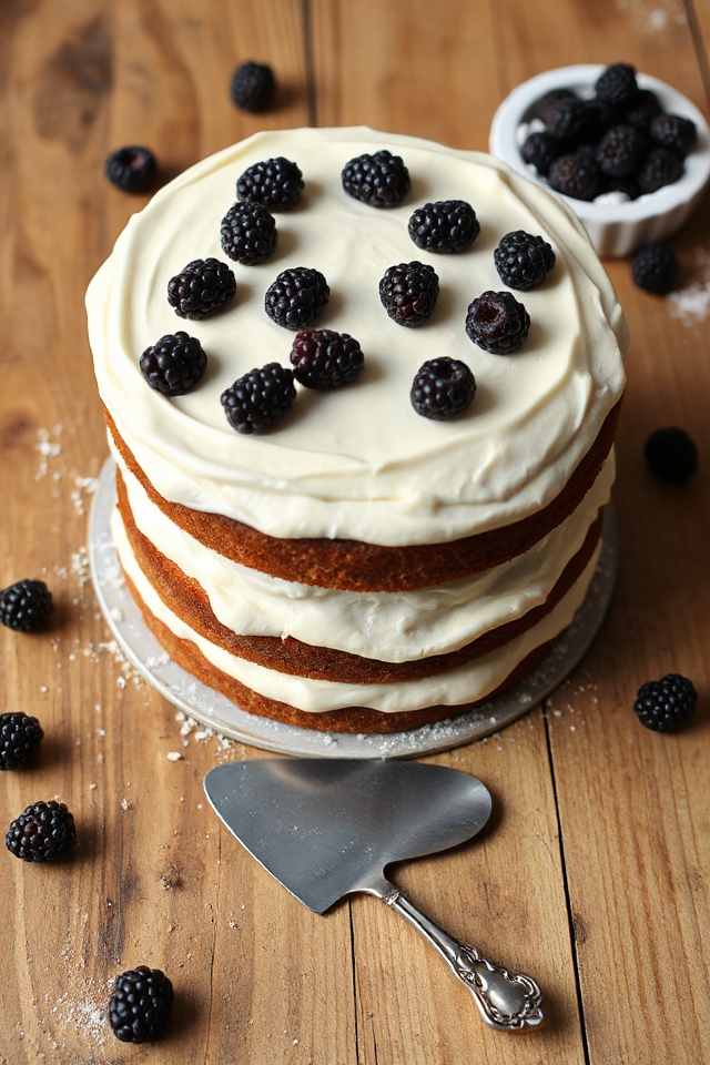 blackberry cake baking instructions