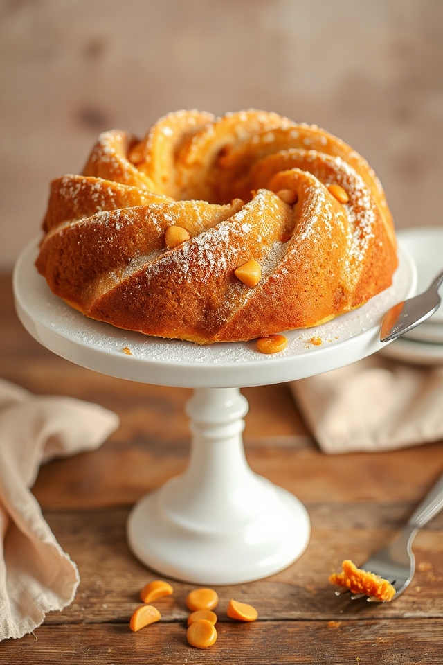 butterscotch cake baking instructions