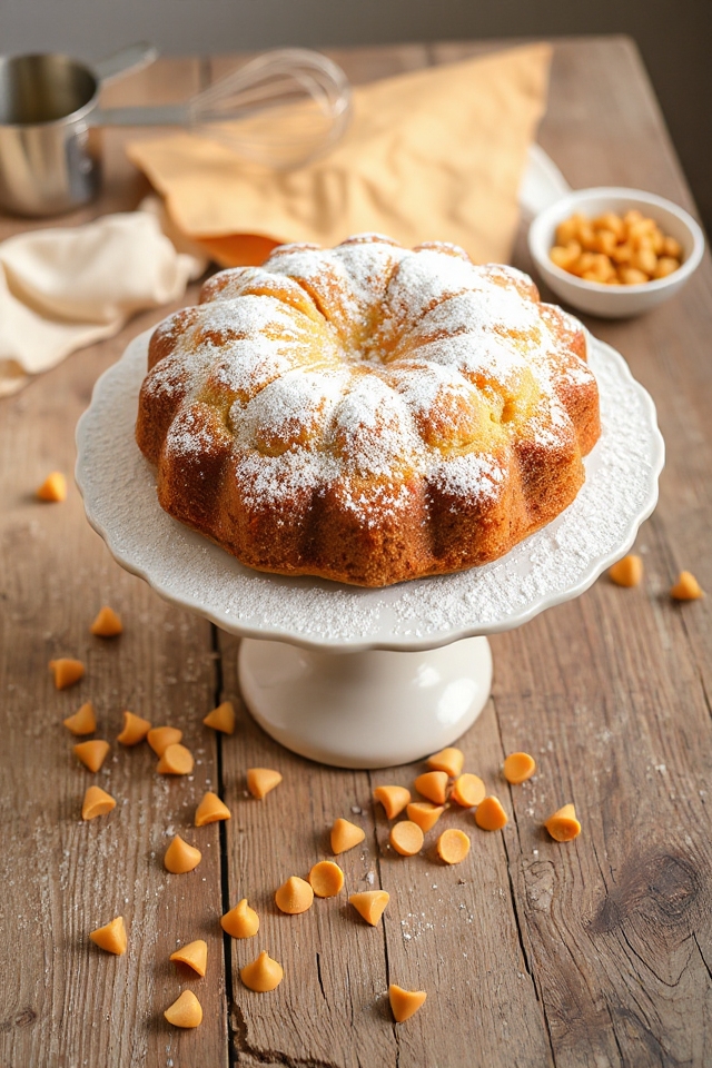 butterscotch cake baking instructions