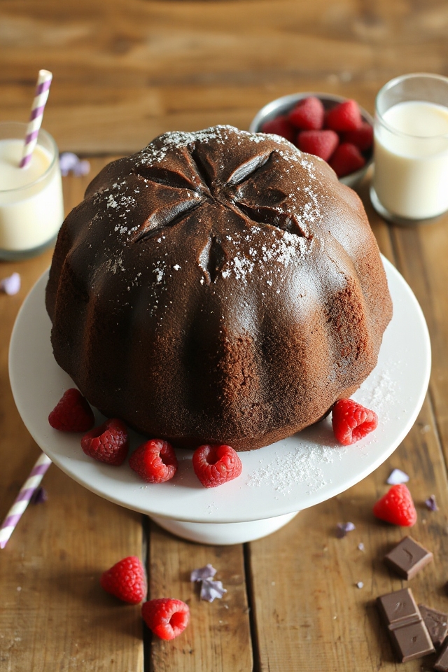 chocolate angel food cake
