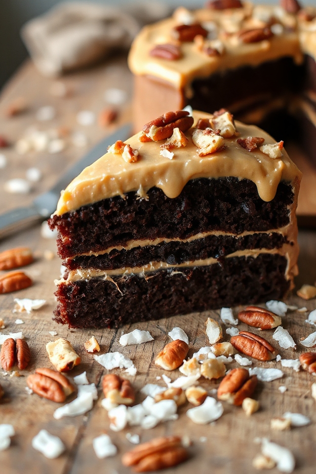 chocolate cake baking process