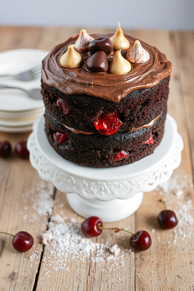 chocolate cherry cake recipe