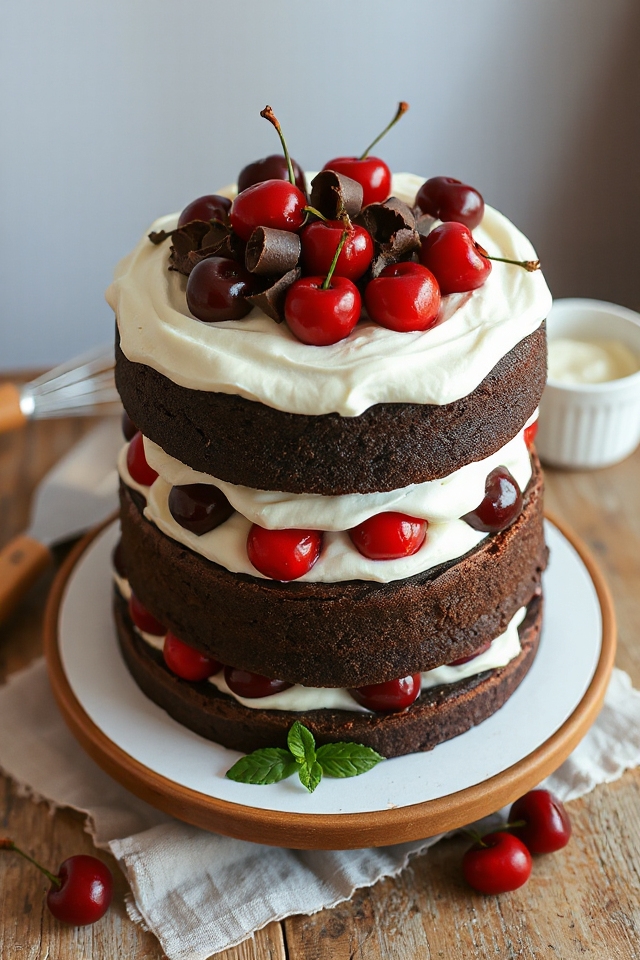 chocolate cherry dessert recipe