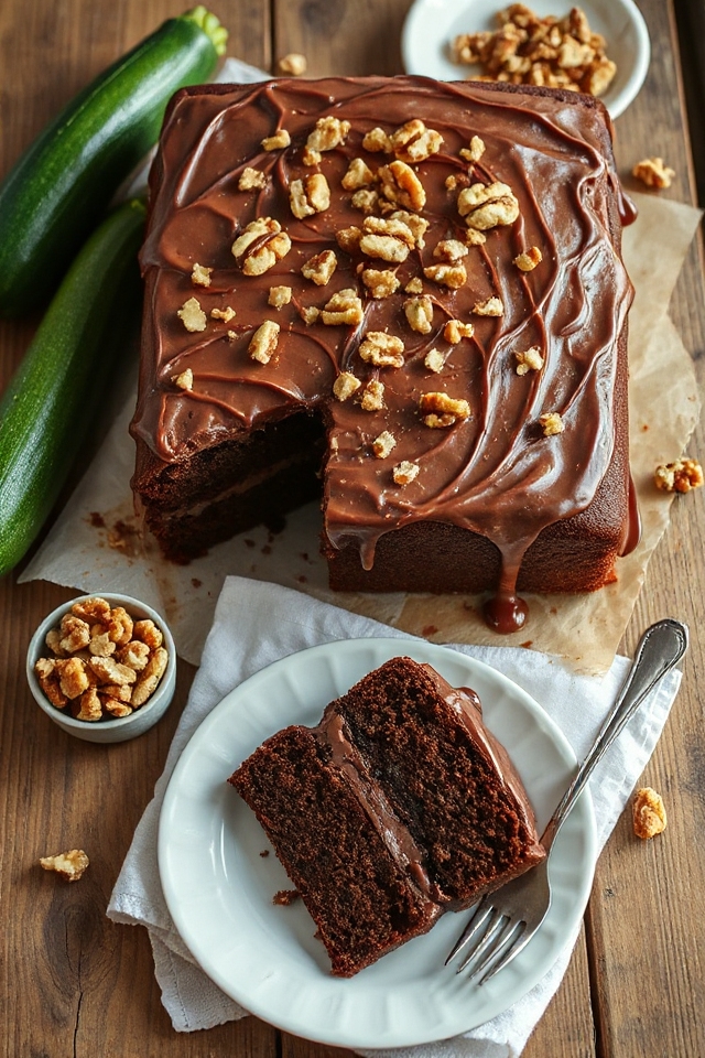 chocolate zucchini cake recipe