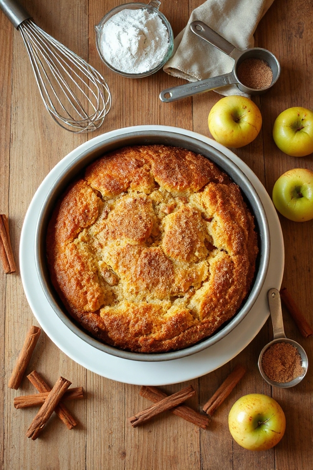 cinnamon apple cake recipe