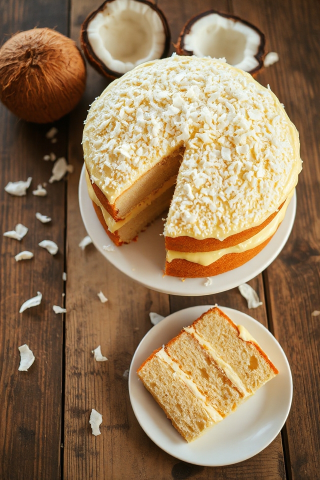 coconut cake baking instructions