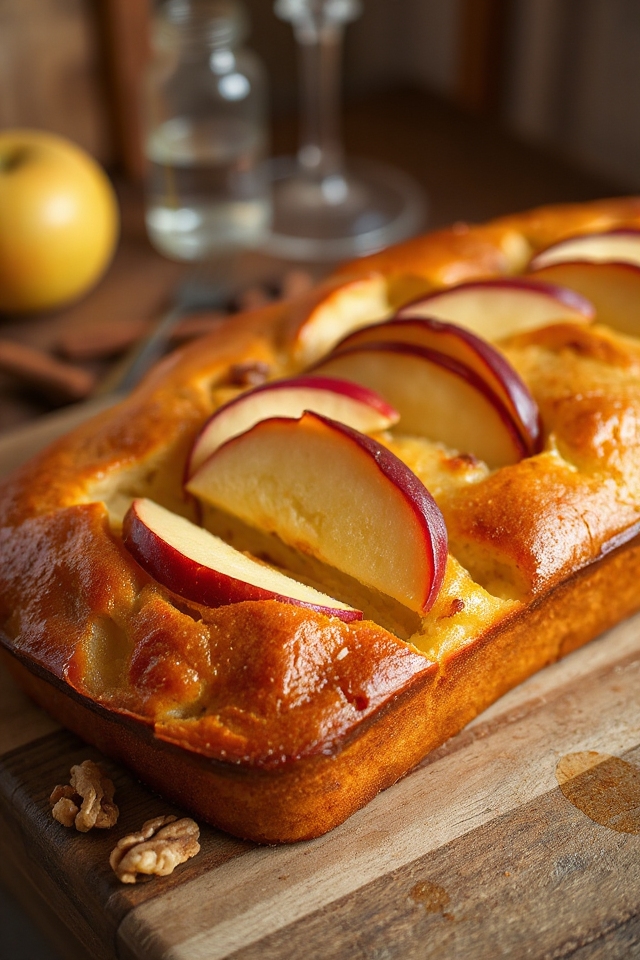 cozy apple cake recipe