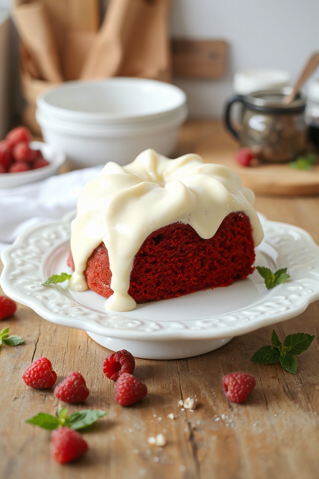 cream mix bake frost