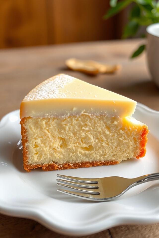 creamy yellow cake dessert