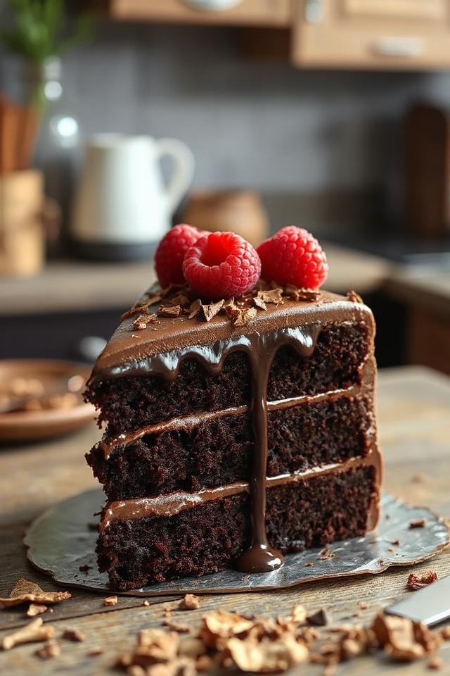decadent chocolate cake recipe