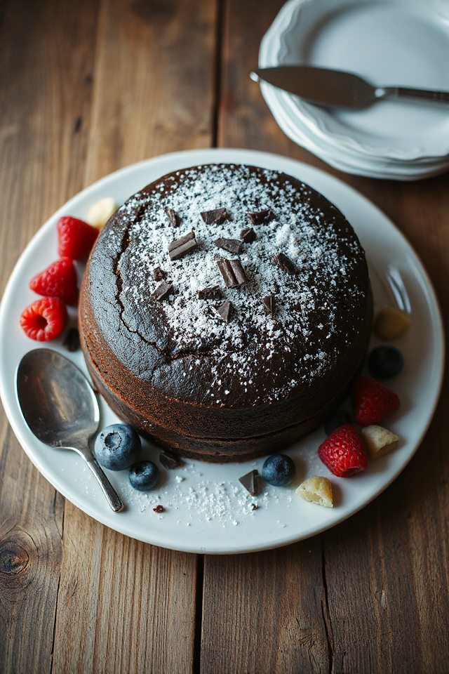 delicious chocolate mud cake