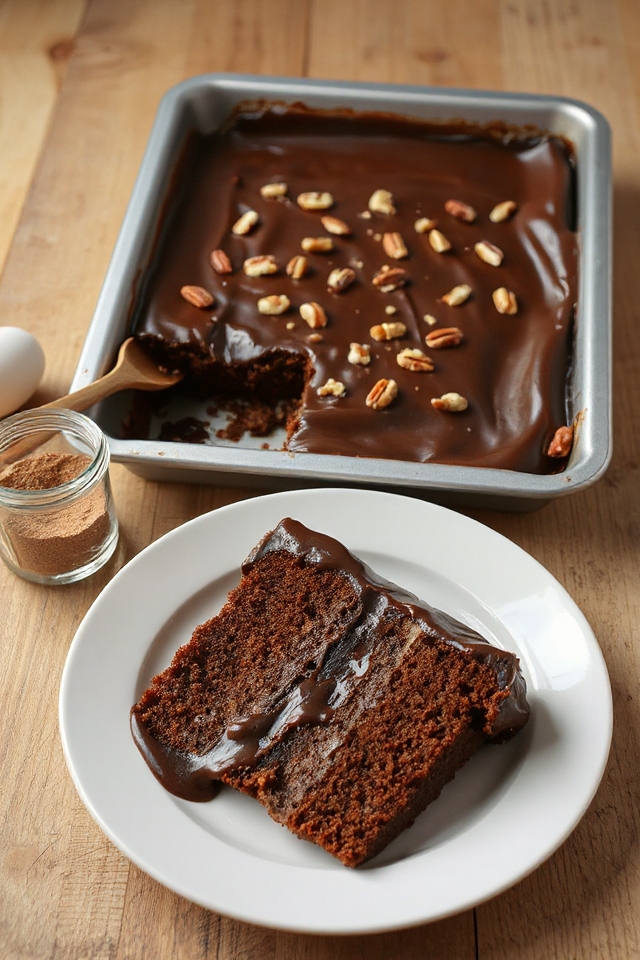 delicious chocolate sheet cake