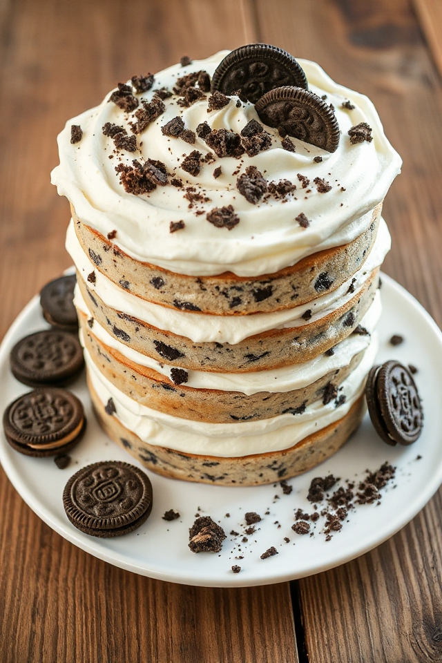 delicious cookies and cream cake