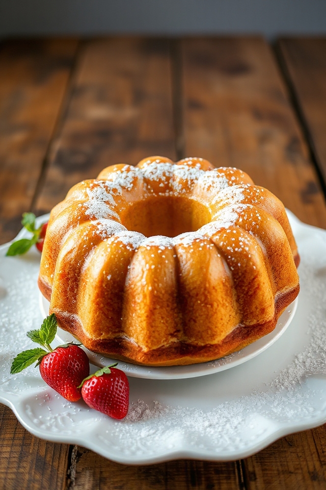 delicious fluffy pound cake
