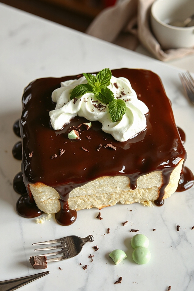 delicious grasshopper cake recipe