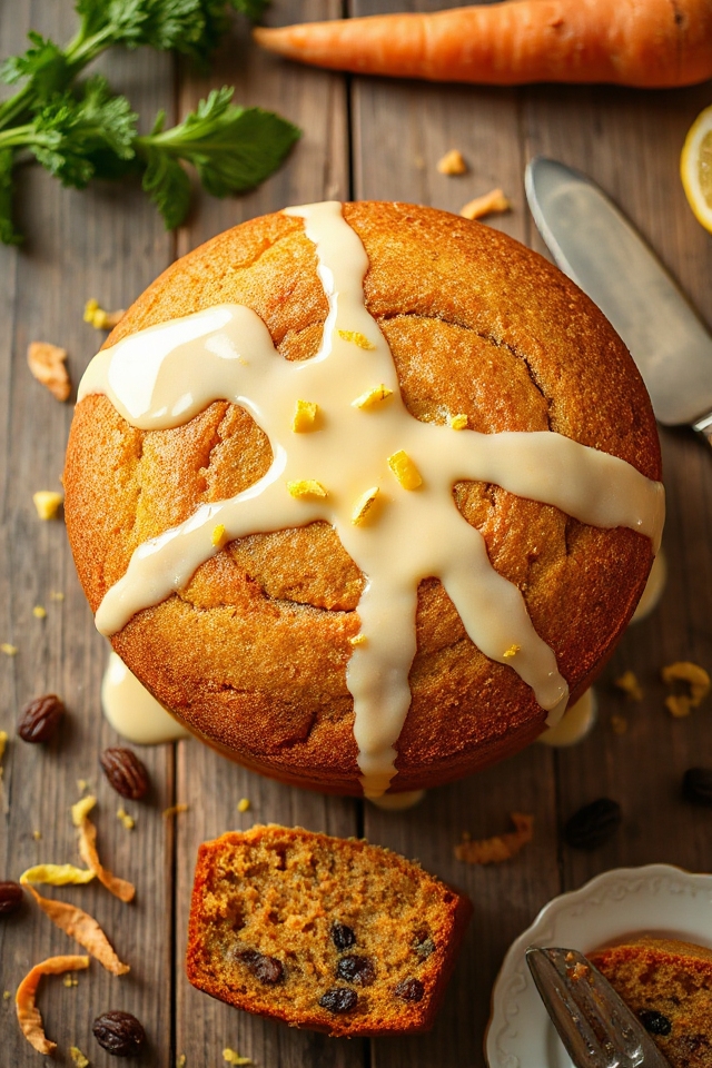 delicious homemade carrot cake