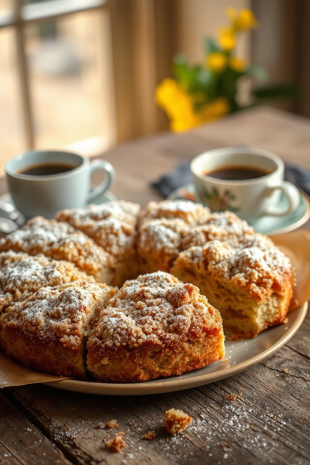 delicious homemade crumb cake