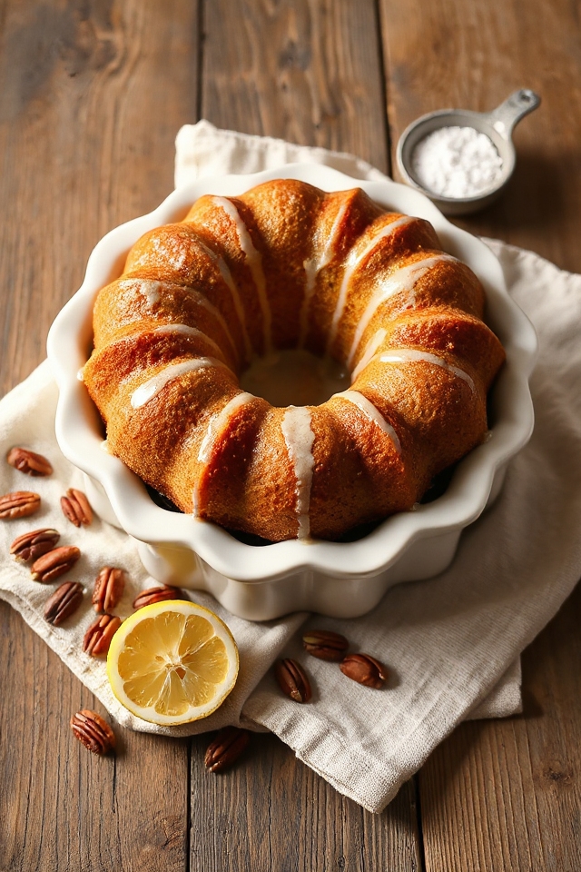 delicious homemade plum cake