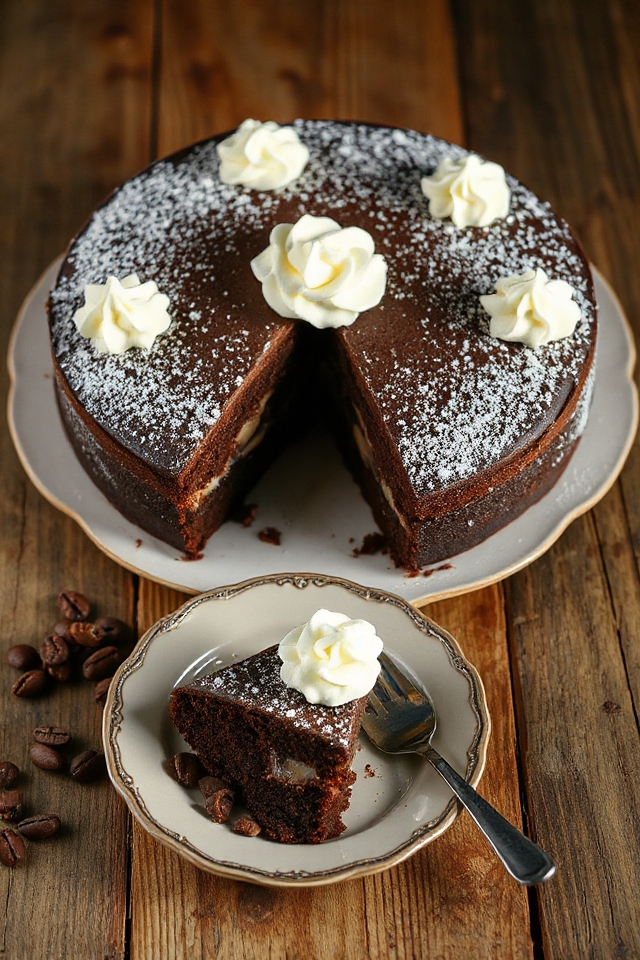 delicious mocha cake recipe