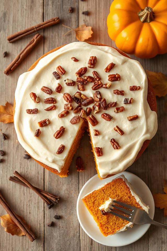 delicious pumpkin cake recipe