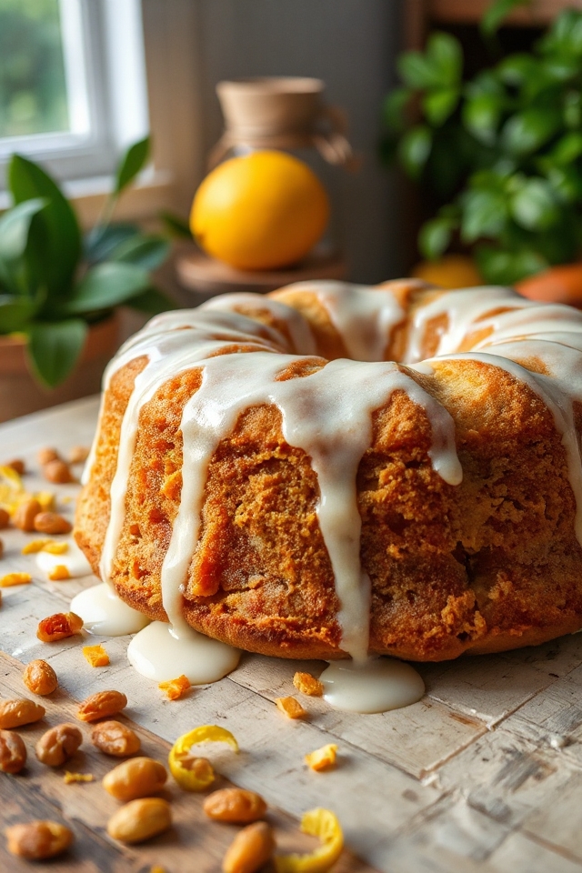deliciously moist carrot cake