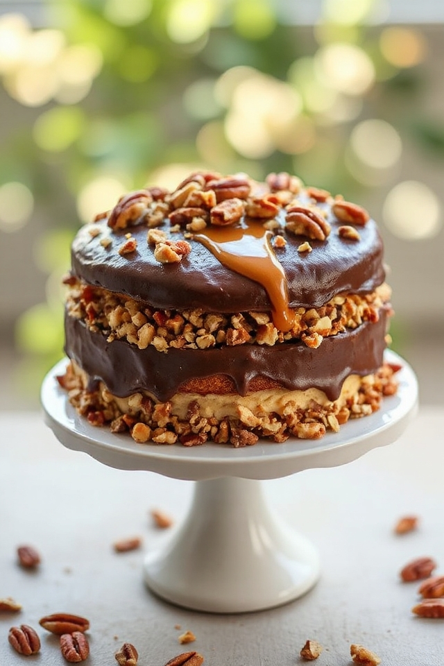 delightful candy bar cake
