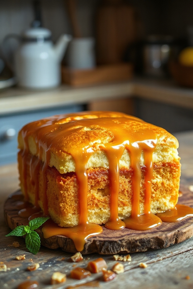 delightful caramel cake recipe