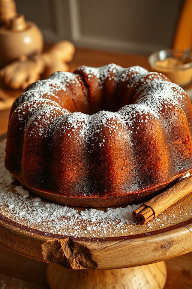 delightful ginger cake recipe