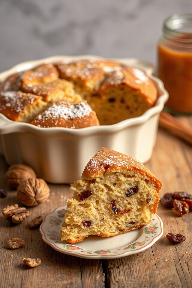 delightful homemade applesauce cake