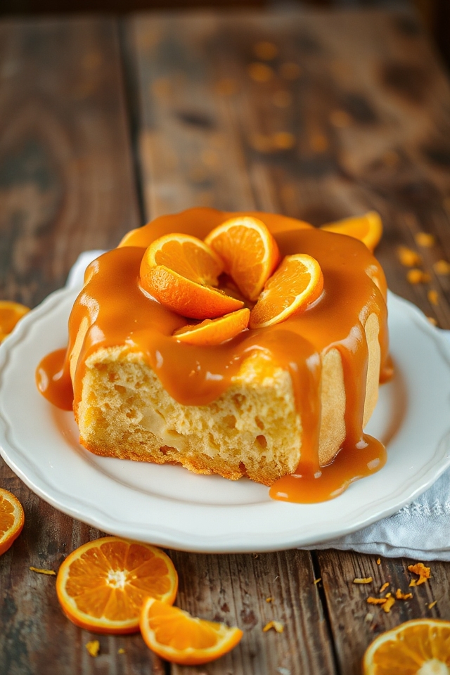 delightful orange mandarin cake