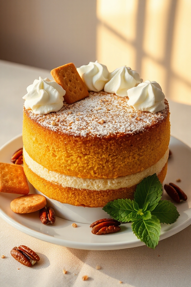 delightful vanilla wafer cake