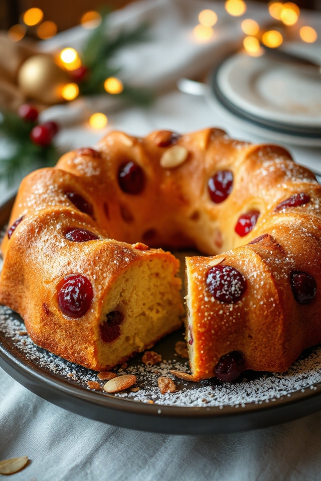 eggnog cake preparation steps