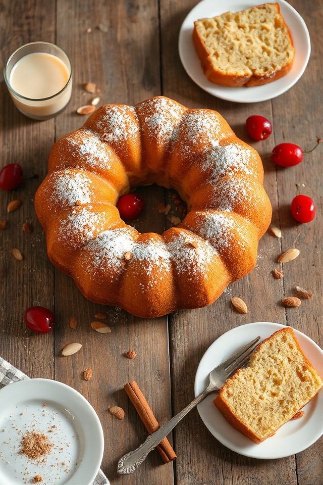 eggnog flavored cake recipe