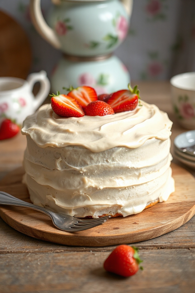 fresh strawberry cake recipe