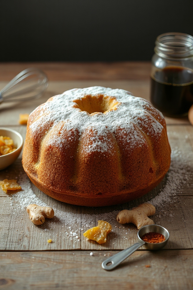 ginger cake baking instructions