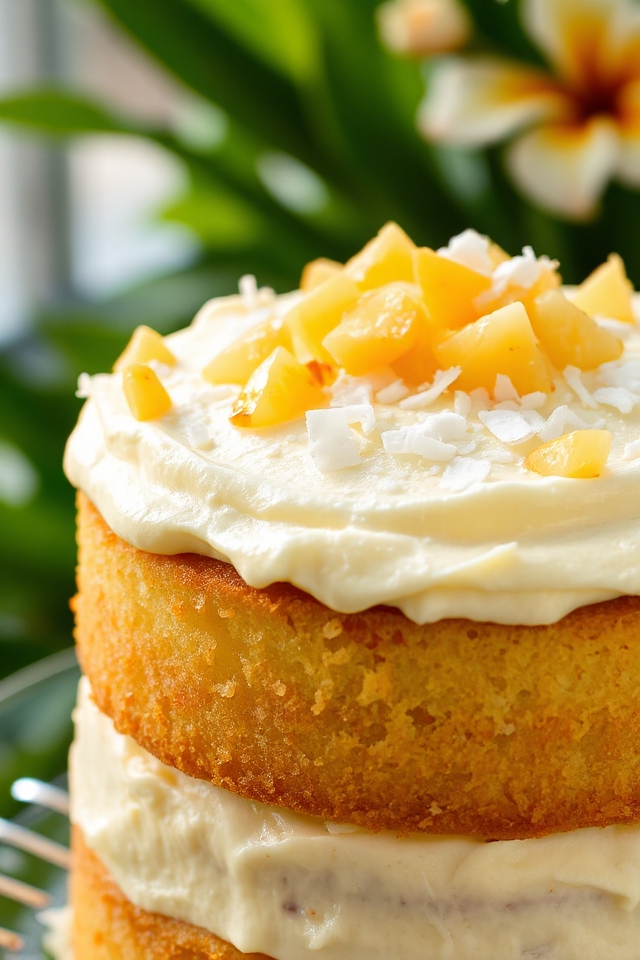 hawaiian wedding cake recipe