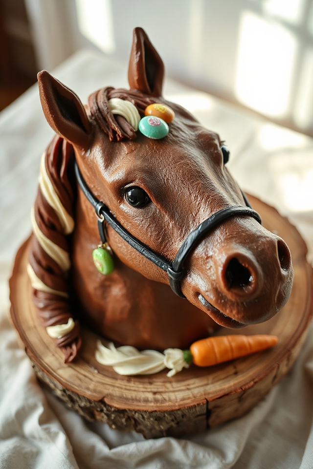 horse themed cake instructions