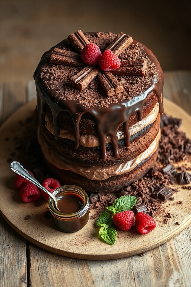 indulgent chocolate cake recipe