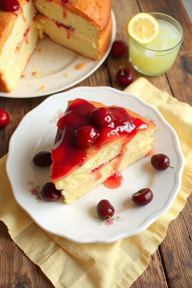 lemon custard cake recipe