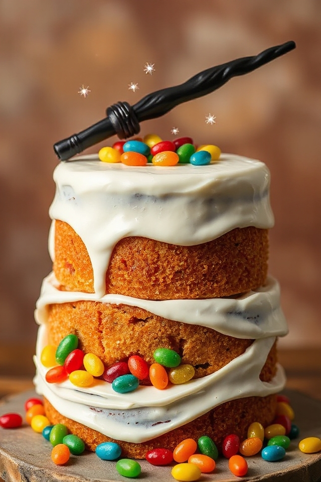 magical harry potter cake