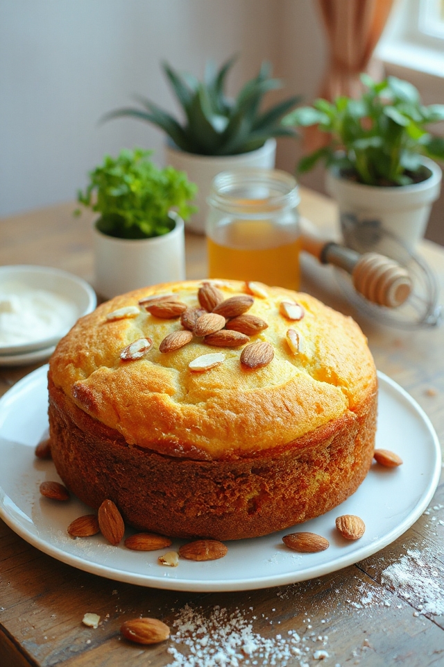 make delicious honey cake