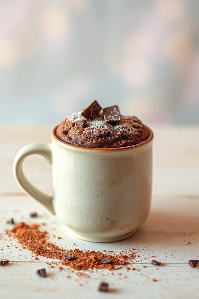 microwave cake in minutes