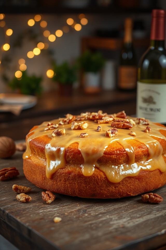 moist white wine cake