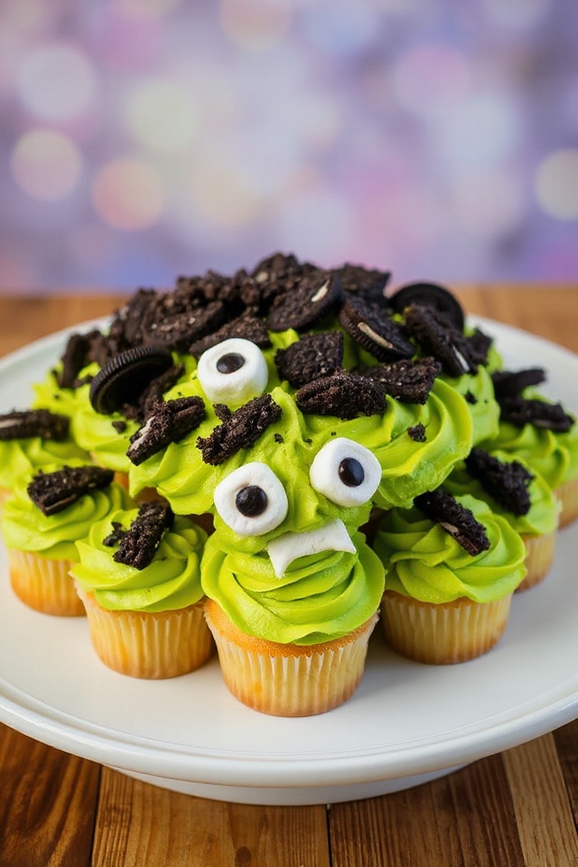 monster cake baking process