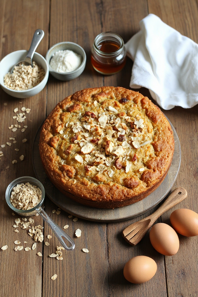 oatmeal cake preparation instructions