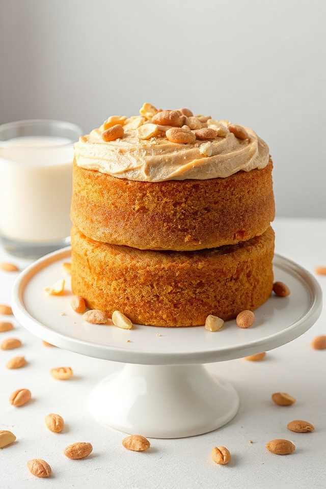 peanut butter cake recipe