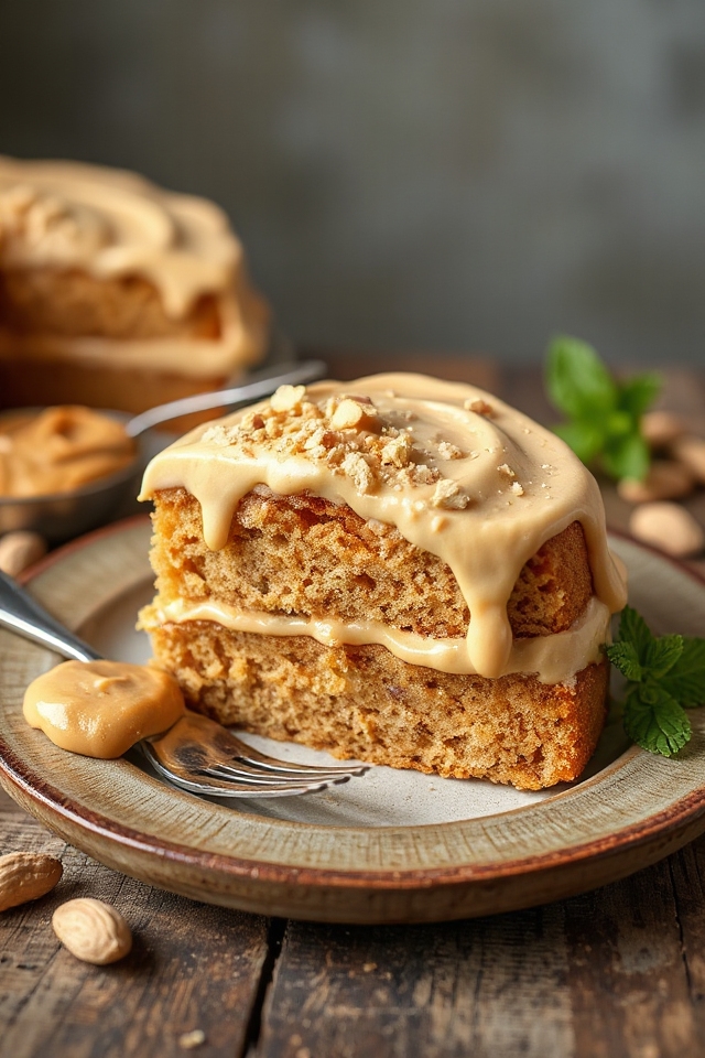 peanut butter cake recipe